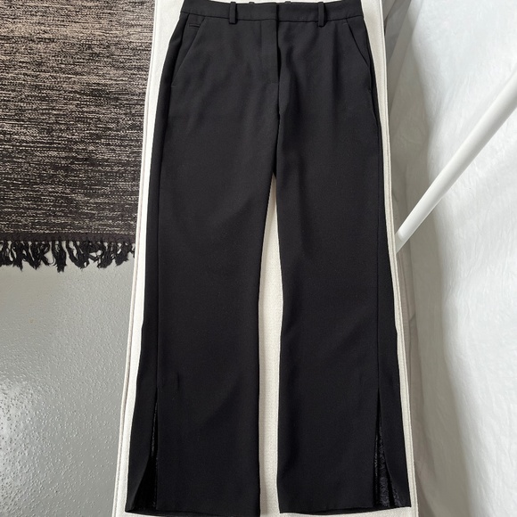 The Kooples (36/4) trousers, lace at ankles, like new, black. - Picture 7 of 16